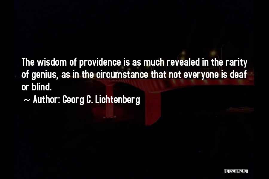 Georg C. Lichtenberg Quotes 1248430