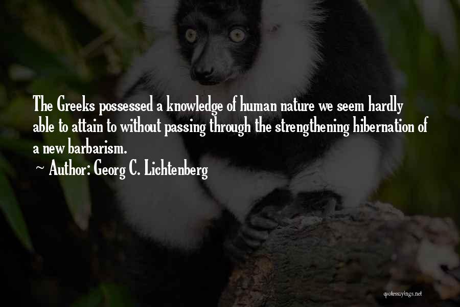 Georg C. Lichtenberg Quotes 1445418