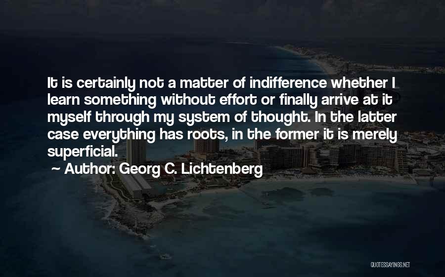 Georg C. Lichtenberg Quotes 1469430