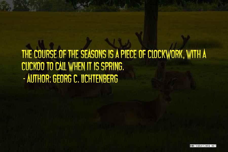 Georg C. Lichtenberg Quotes 244807