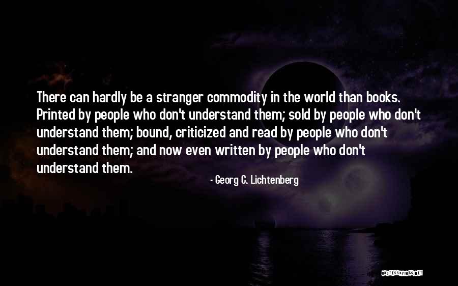 Georg C. Lichtenberg Quotes 442080