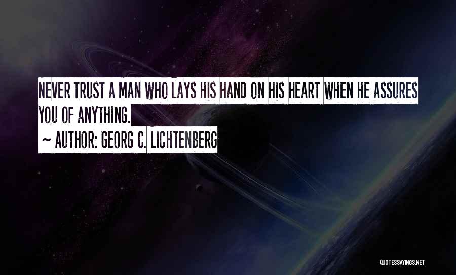 Georg C. Lichtenberg Quotes 483774