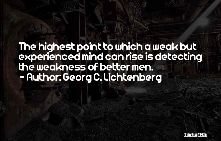 Georg C. Lichtenberg Quotes 857694