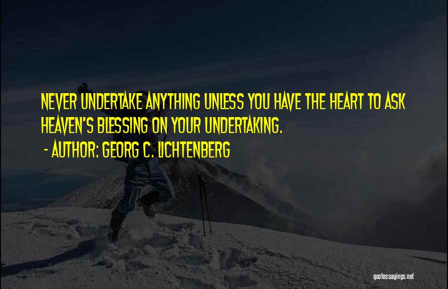 Georg C. Lichtenberg Quotes 958387