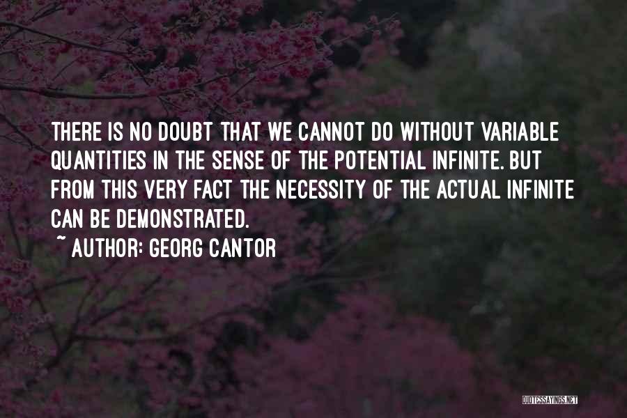 Georg Cantor Quotes 1907817