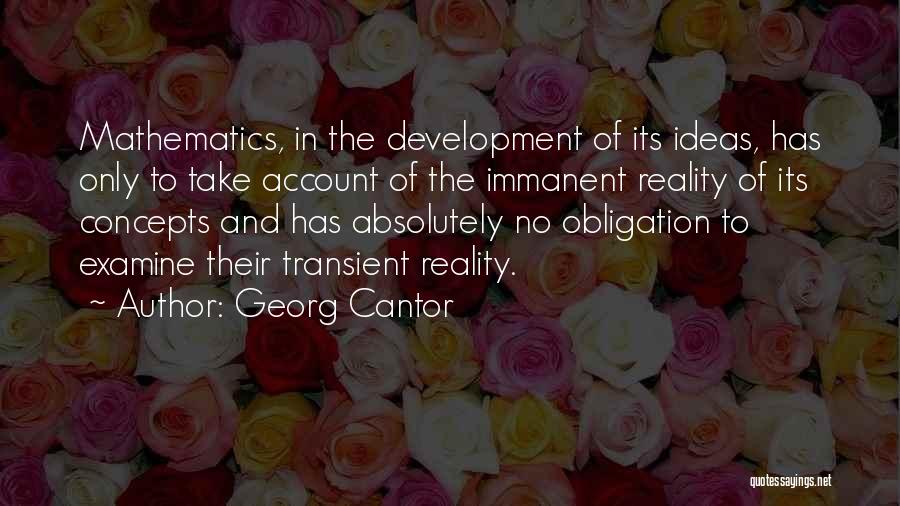 Georg Cantor Quotes 842129