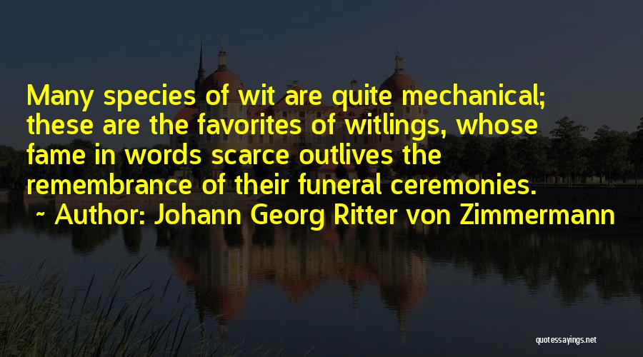 Georg Zimmermann Quotes By Johann Georg Ritter Von Zimmermann