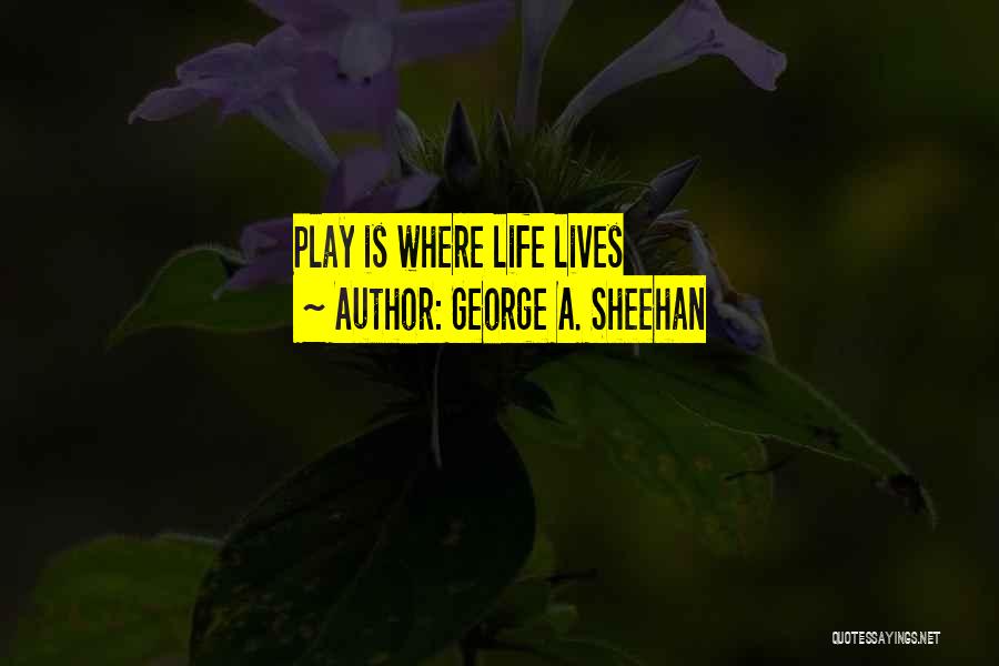 George A. Sheehan Quotes 1030539