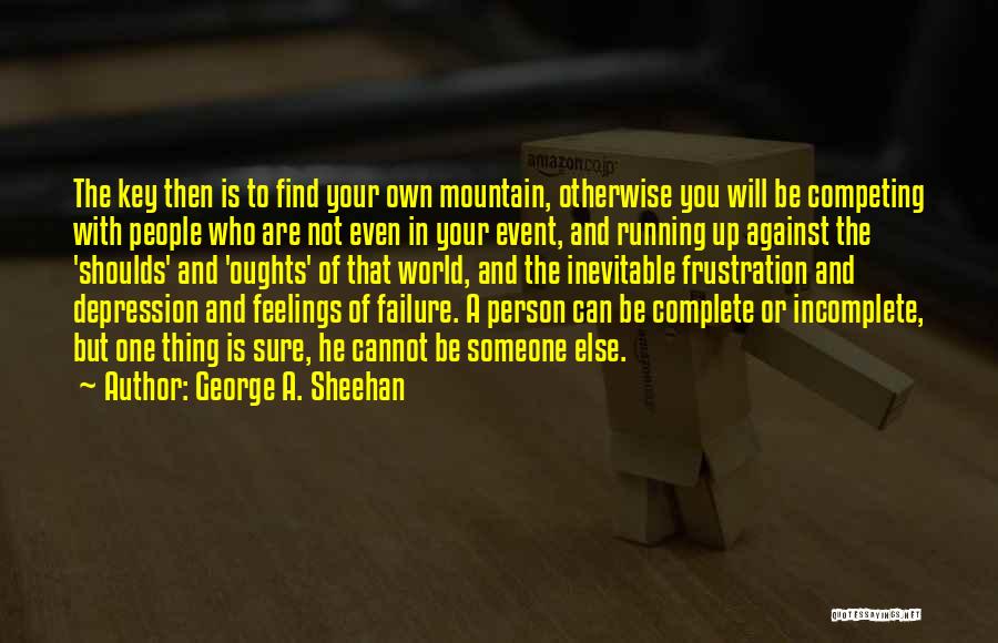 George A. Sheehan Quotes 1039657