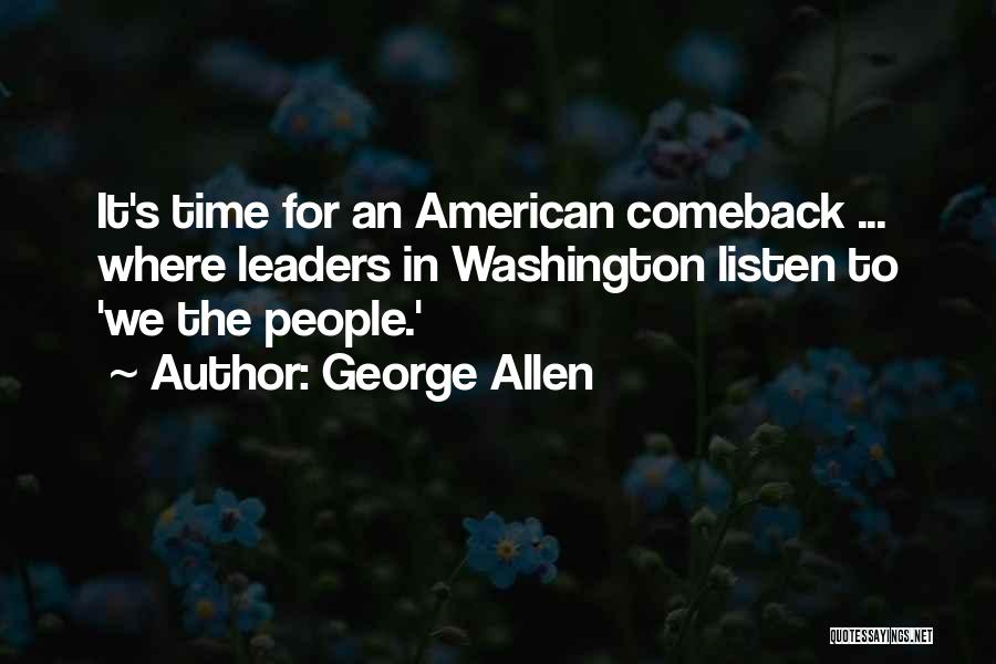 George Allen Quotes 339629