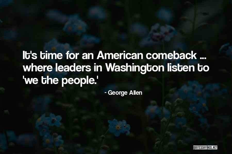 George Allen Quotes 339629