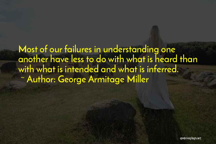 George Armitage Miller Quotes 1530491