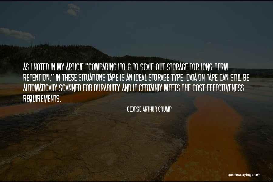 George Arthur Crump Quotes 196356