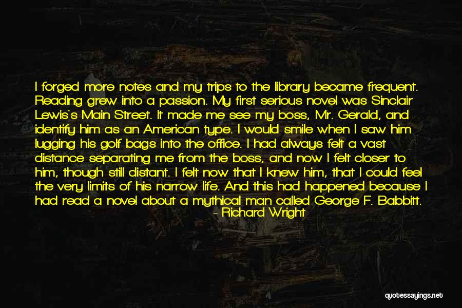George Babbitt Quotes By Richard Wright George Babbitt Quotes By Richard Wright