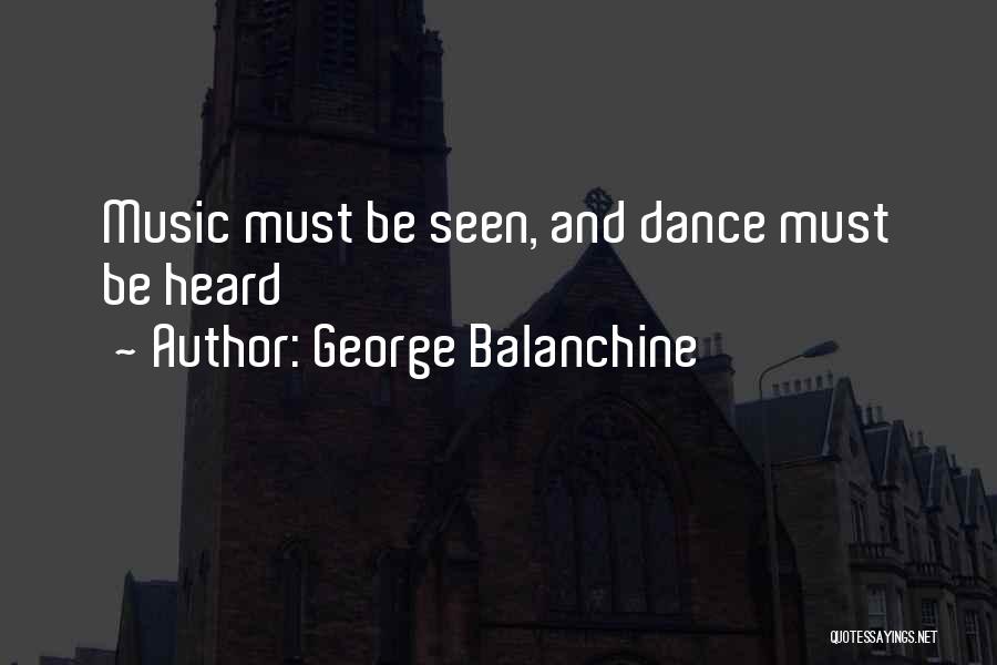 George Balanchine Quotes 583263