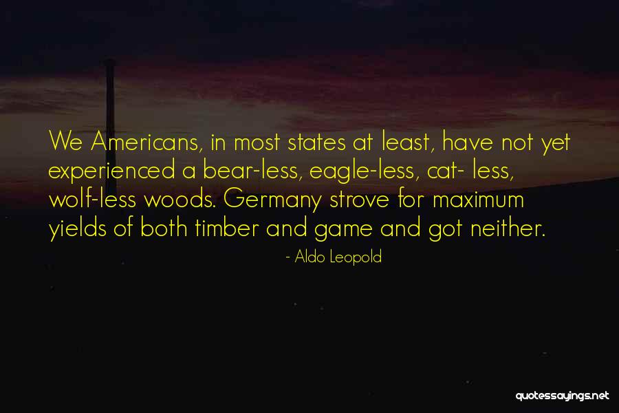 George Being Mean To Lennie Quotes By Aldo Leopold George Being Mean To Lennie Quotes By Aldo Leopold