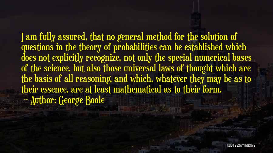 George Boole Quotes 1777514