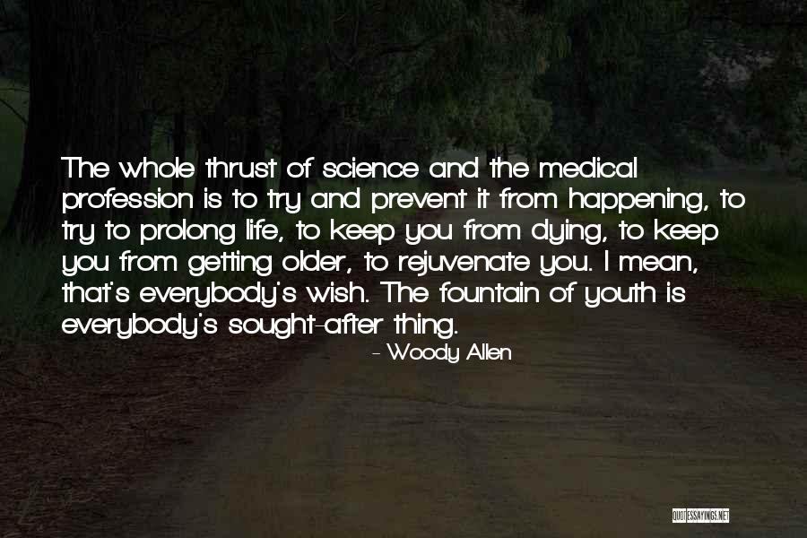 George Burns Oh God Quotes By Woody Allen