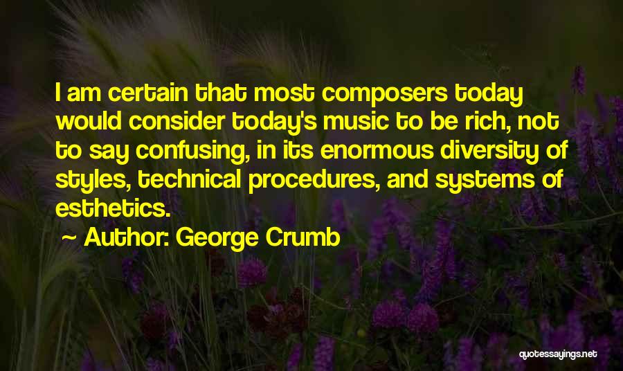 George Crumb Quotes 1174818