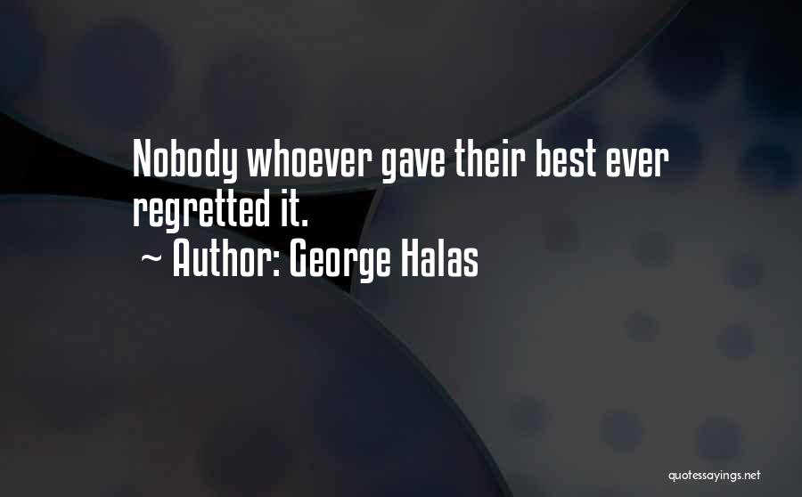 George Halas Quotes 1327984