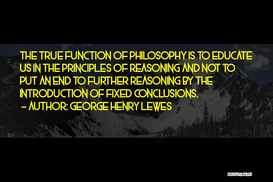 George Henry Lewes Quotes 1160895