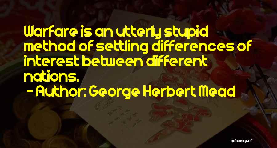 George Herbert Mead Quotes 1131261