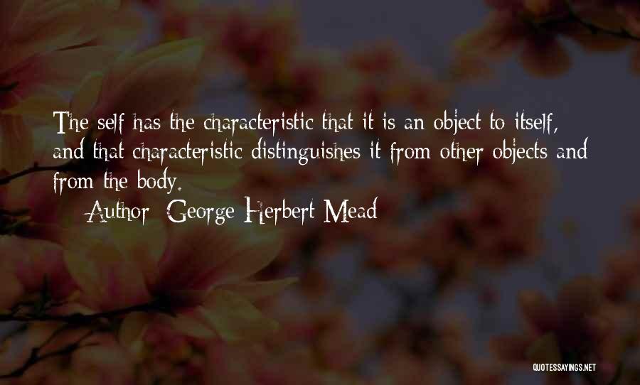 George Herbert Mead Quotes 1724254