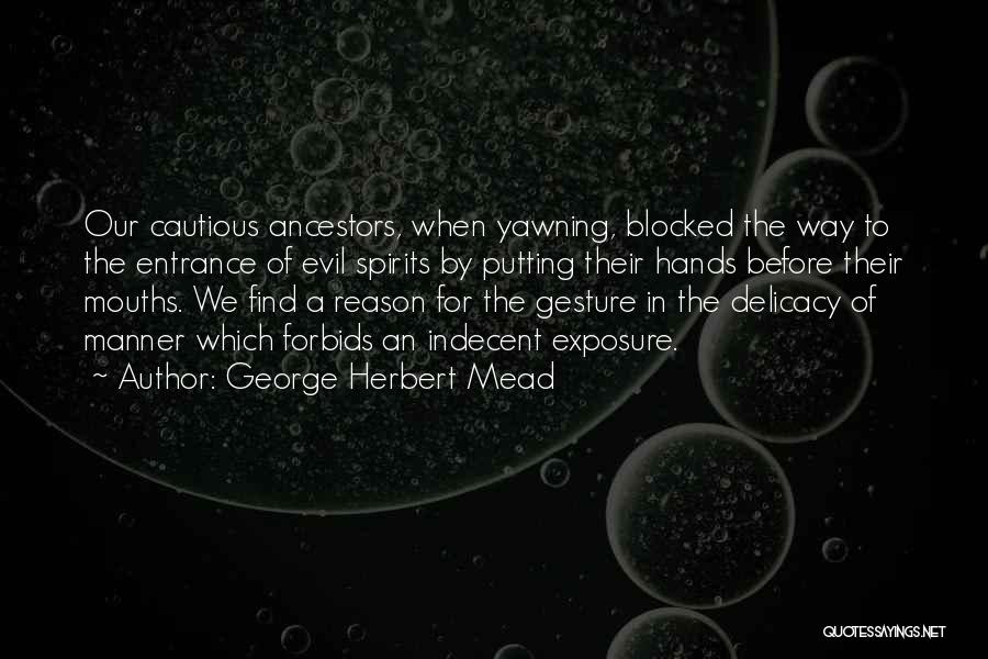 George Herbert Mead Quotes 2168460