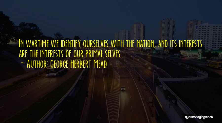 George Herbert Mead Quotes 988083