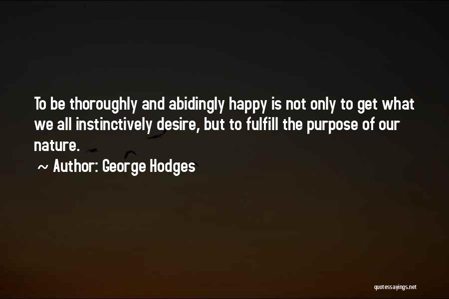 George Hodges Quotes 1253034