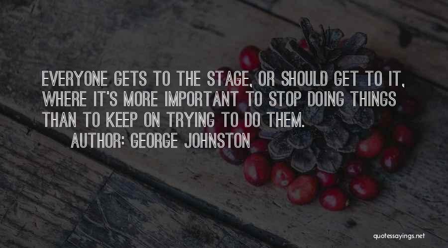 George Johnston Quotes 436511