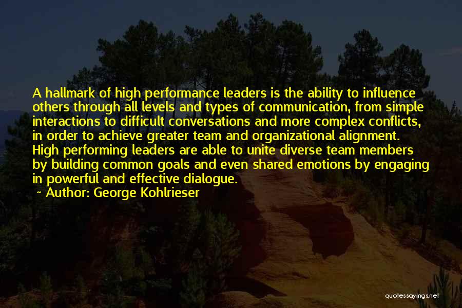 George Kohlrieser Quotes 1797246