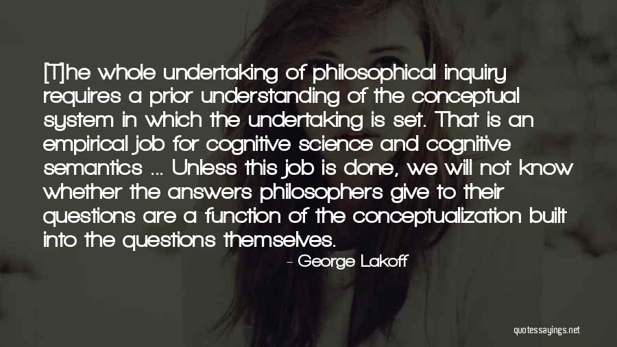 George Lakoff Quotes 305979