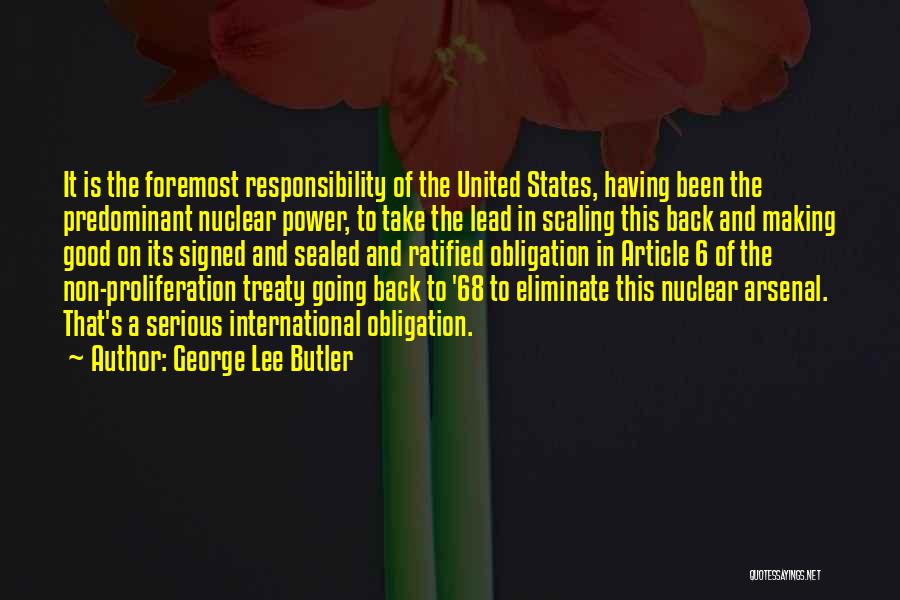 George Lee Butler Quotes 1967742