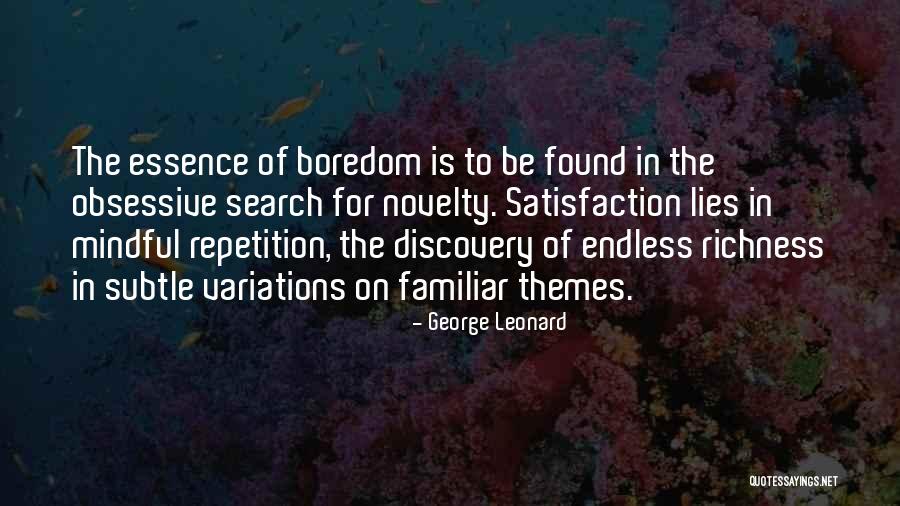 George Leonard Quotes 1244529