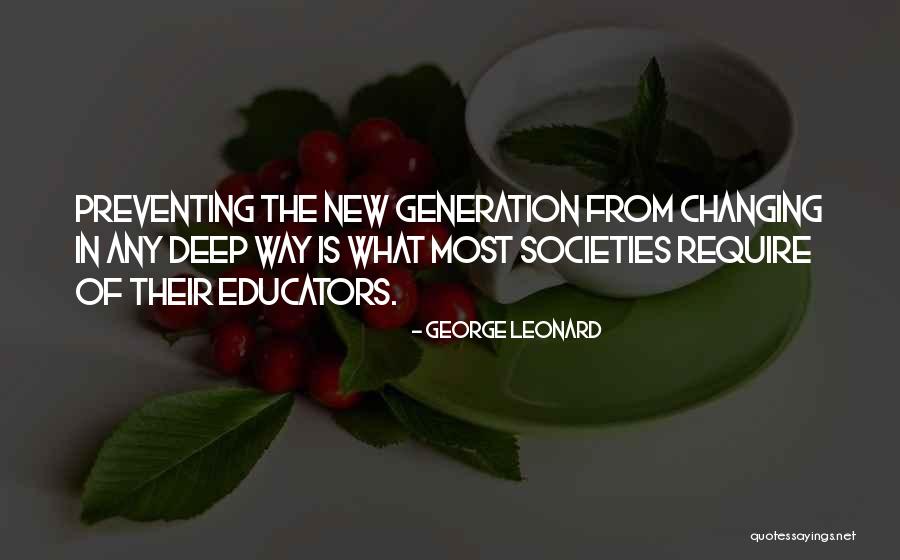 George Leonard Quotes 1802601