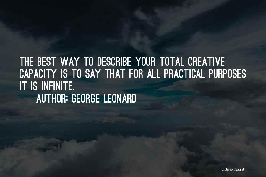 George Leonard Quotes 477933