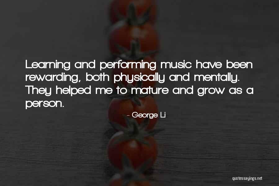 George Li Quotes 1134158