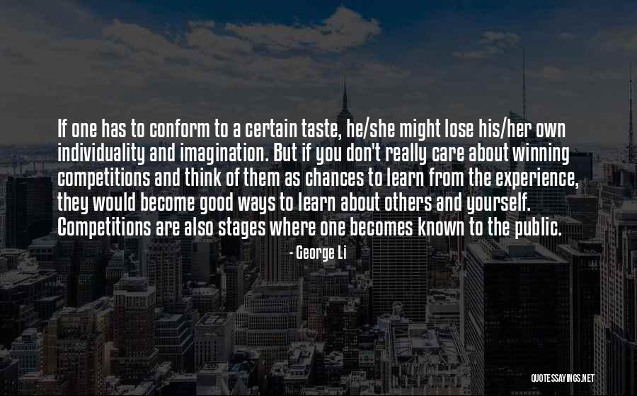 George Li Quotes 1510440 George Li Quotes 1510440
