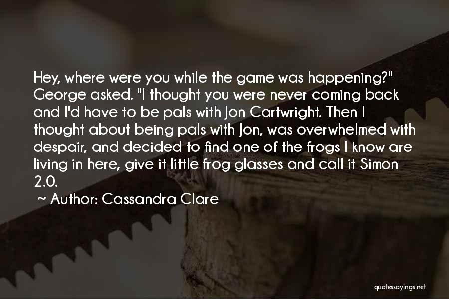 George Lovelace Quotes By Cassandra Clare