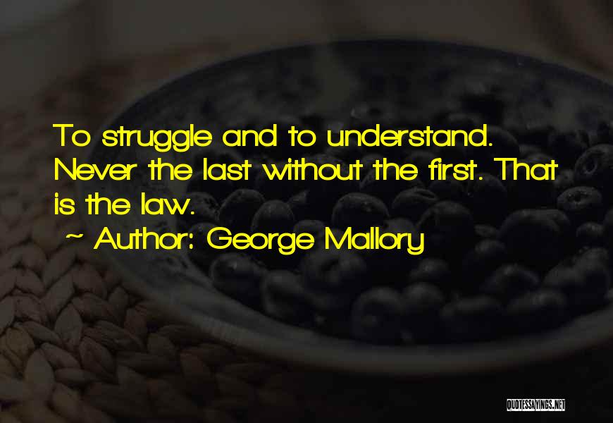 George Mallory Quotes 1577755