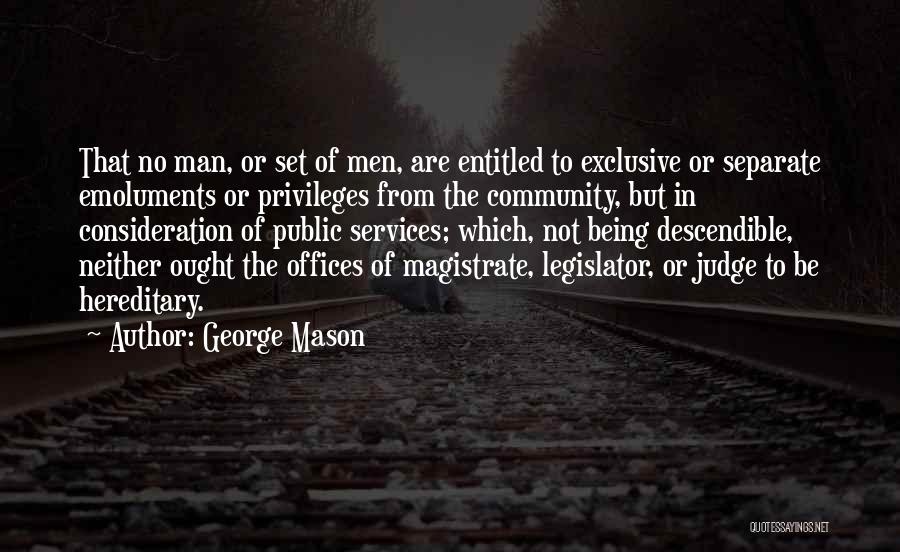 George Mason Quotes 151260