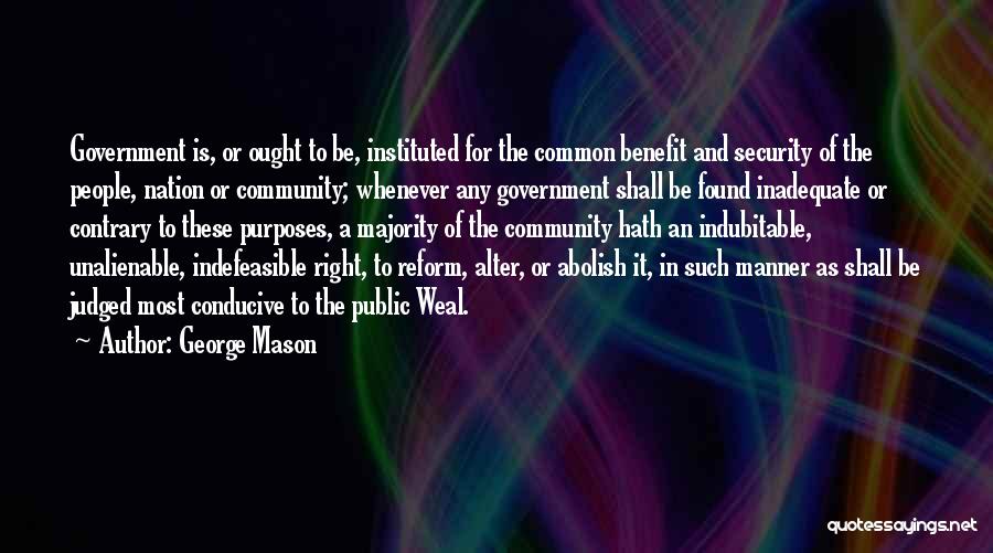 George Mason Quotes 1914568