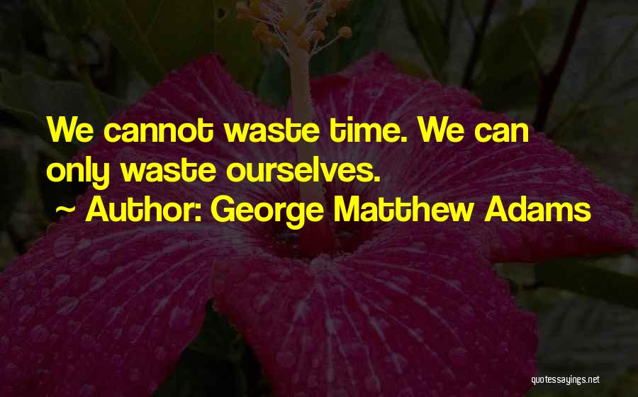 George Matthew Adams Quotes 285535