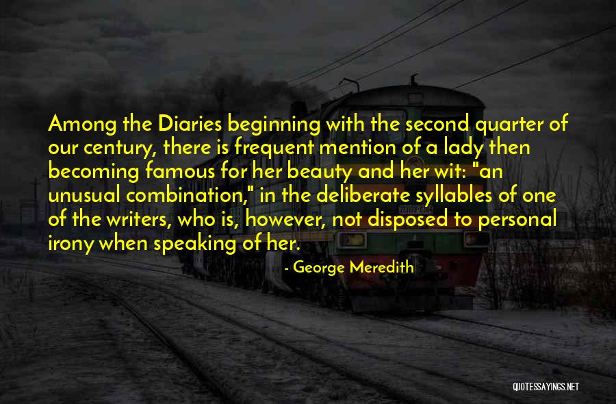 George Meredith Quotes 1385373 George Meredith Quotes 1385373