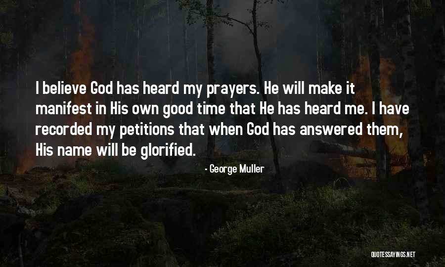 George Muller Prayer Quotes By George Muller George Muller Prayer Quotes By George Muller