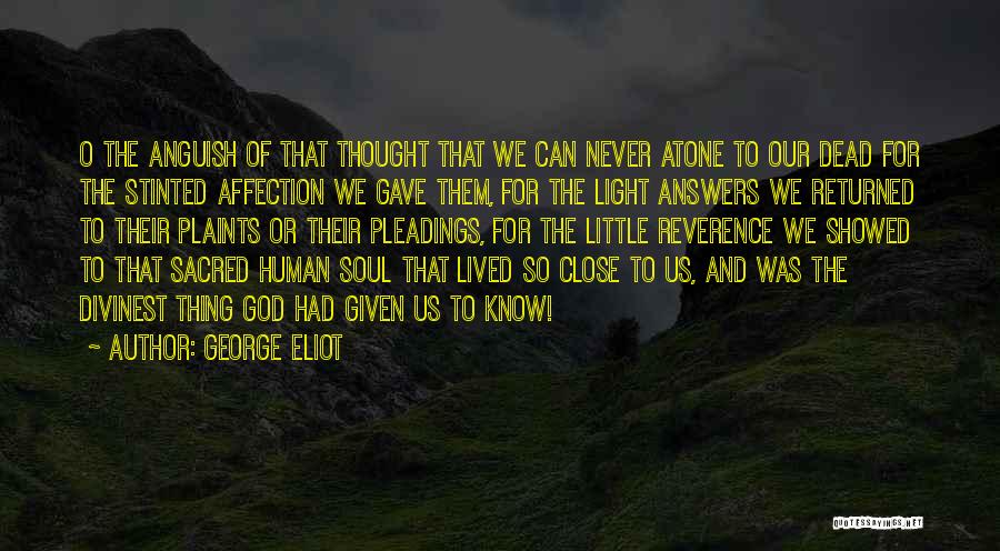 George O'leary Quotes By George Eliot