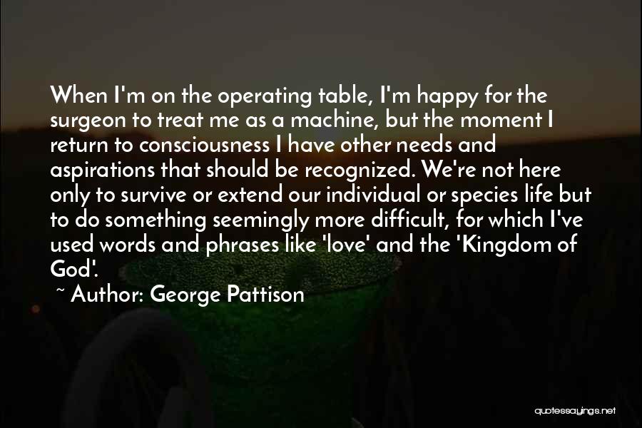 George Pattison Quotes 1391276