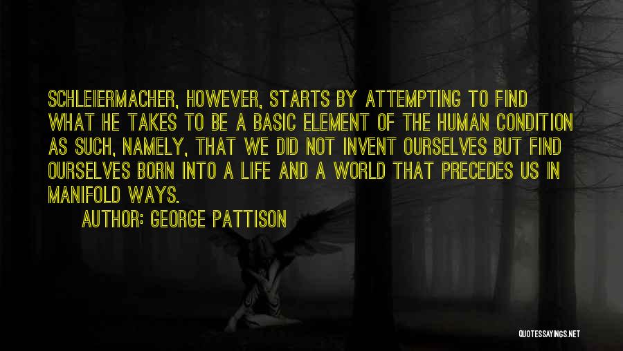 George Pattison Quotes 222333