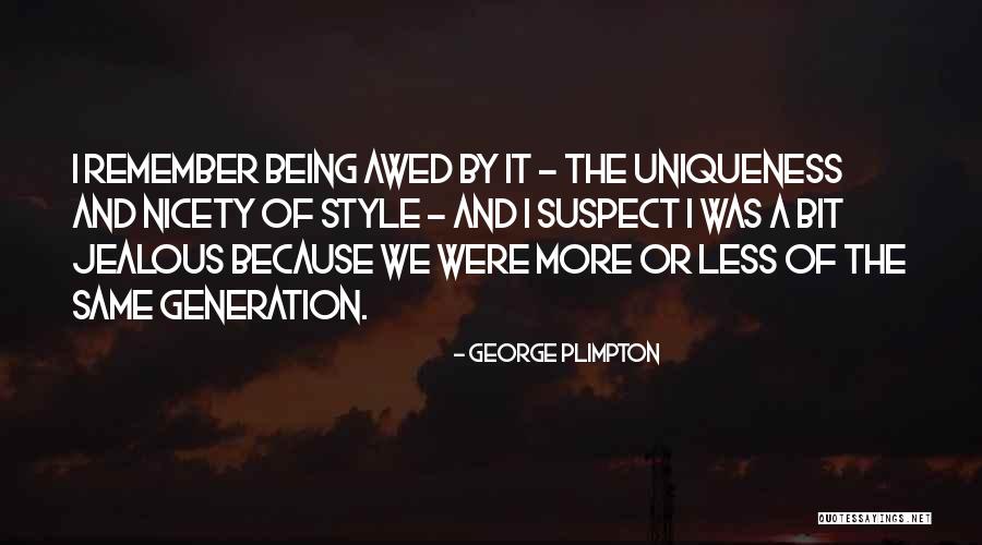 George Plimpton Quotes 773127